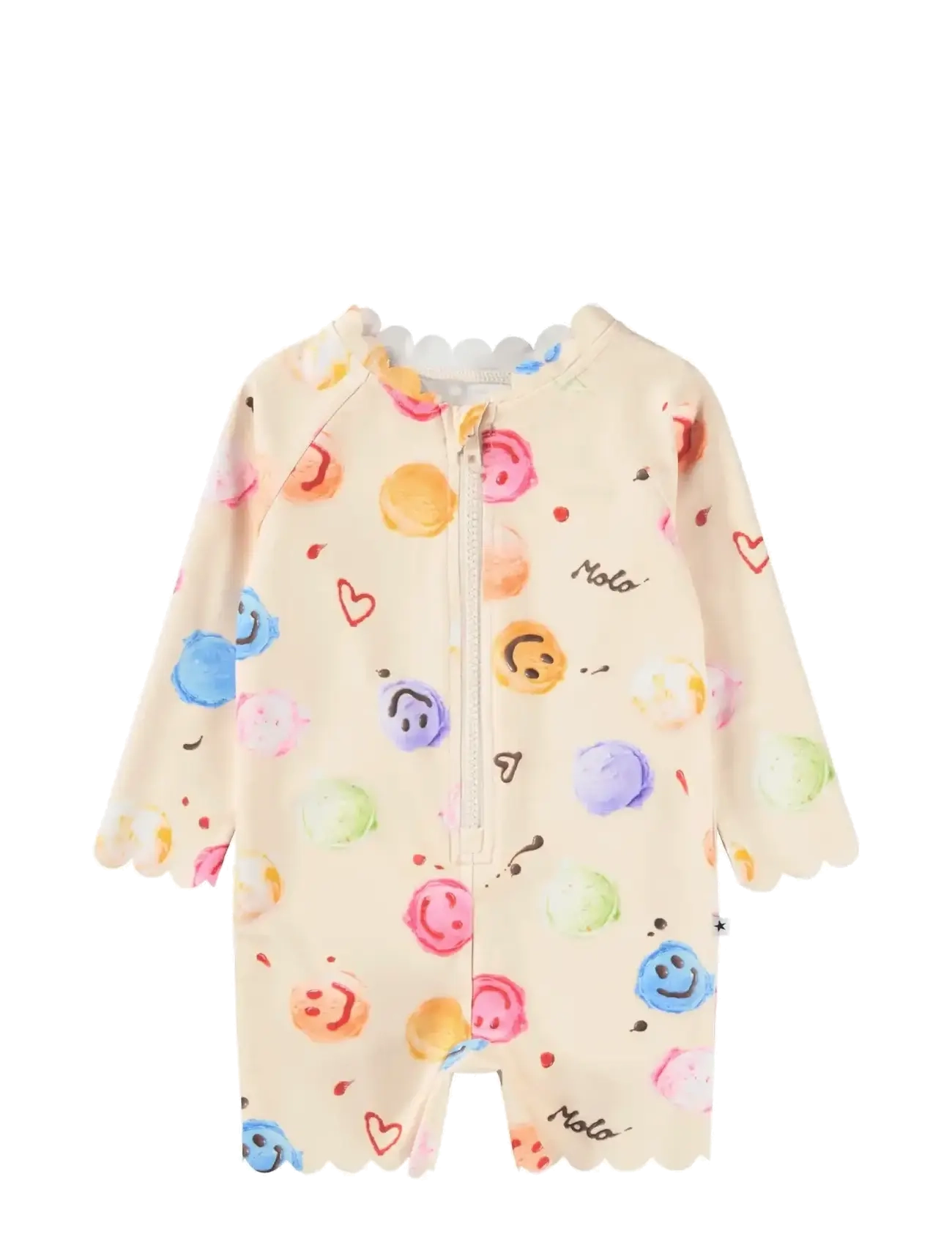 Molo Nigella - UV-tøj - SMILE SCOOPS / pink/rose