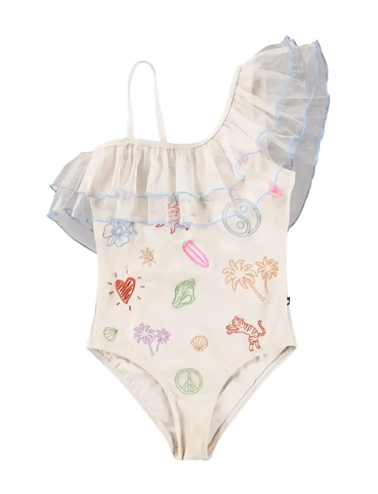 Molo Nilla - Badeanzüge - DOODLES / white