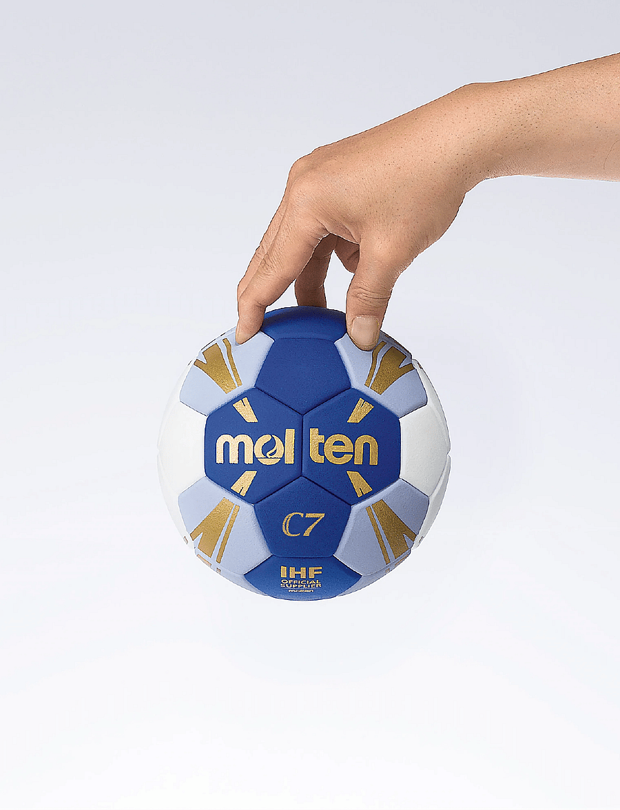 Molten - Molten C7 - käsipallivarustus - blue/white - 0