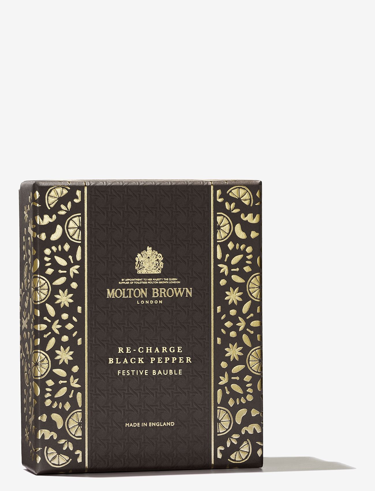 Molton Brown - Re-charge Black Pepper Festive Bauble - shower gel & bruseolier - clear - 1