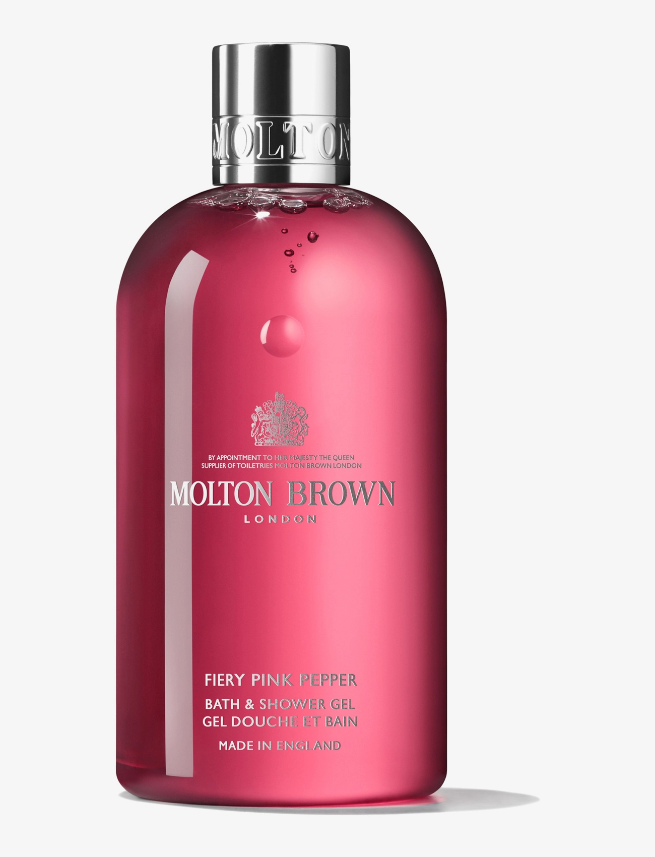 Molton Brown Fiery Pink Pepper Bath & Shower Gel, Badekar og bruser, Nude, Str: 300 ml