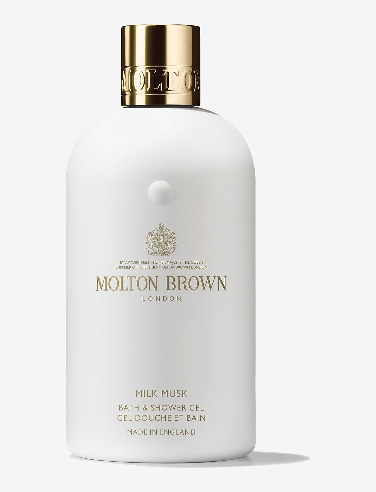 Molton Brown - Milk Musk Bath & Shower Gel - duschgel & duscholjor  - clear - 0