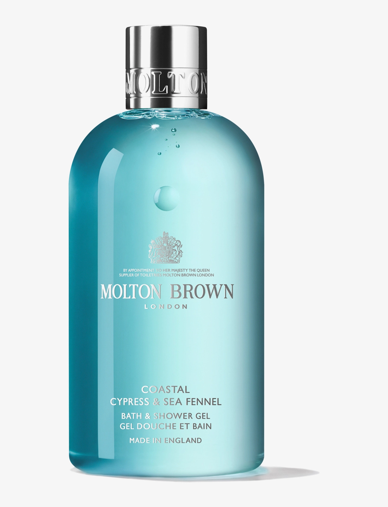 Molton Brown Coastal Cypress & Sea Fennel Bath & Shower Gel, 300 ml, Nude, Krop > Bad Og Brusebad, Herre