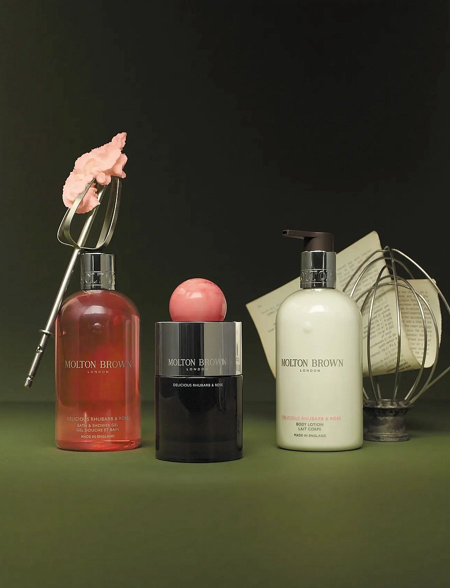 Molton Brown - Delicious Rhubarb & Rose Body Lotion - kreemid - clear - 0