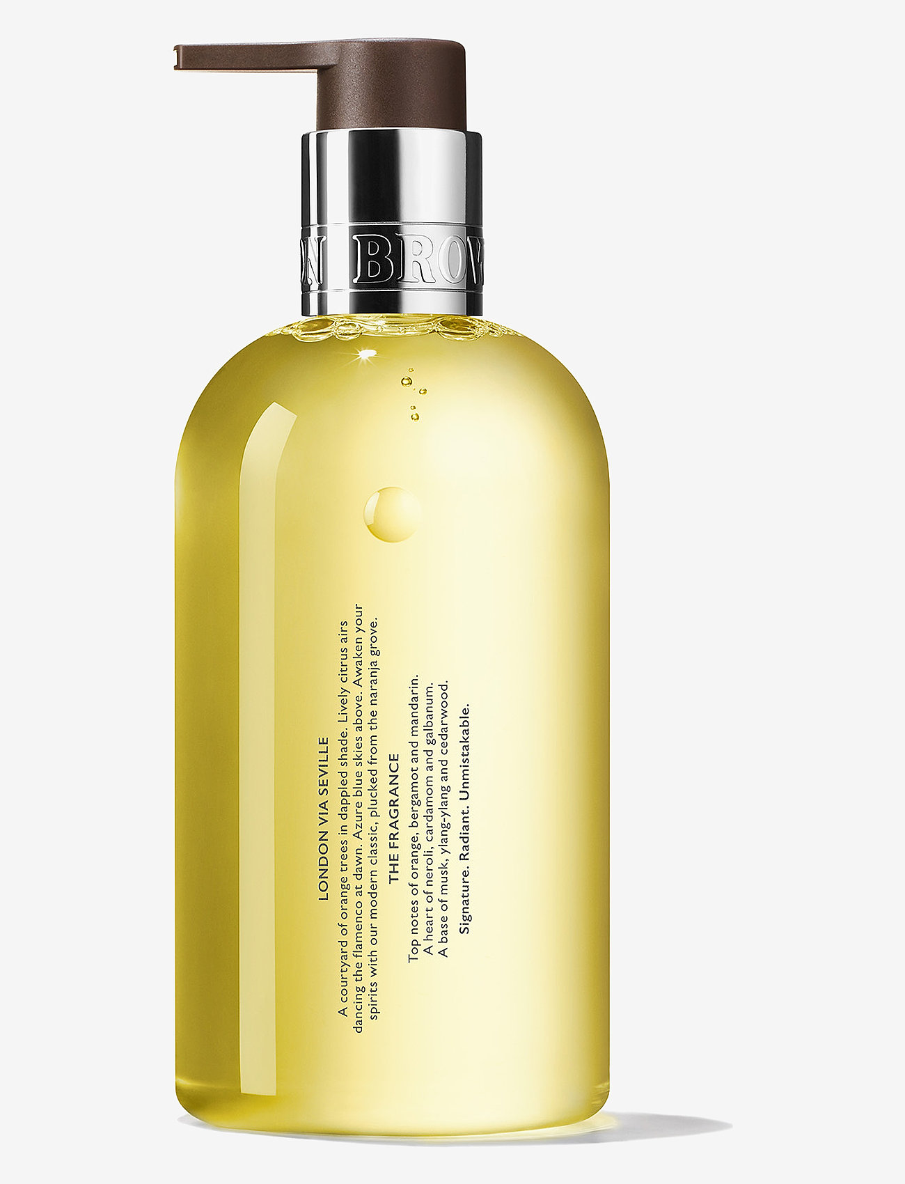 Molton Brown - Orange & Bergamot Fine Liquid Hand Wash - fljótandi sápa - clear - 1