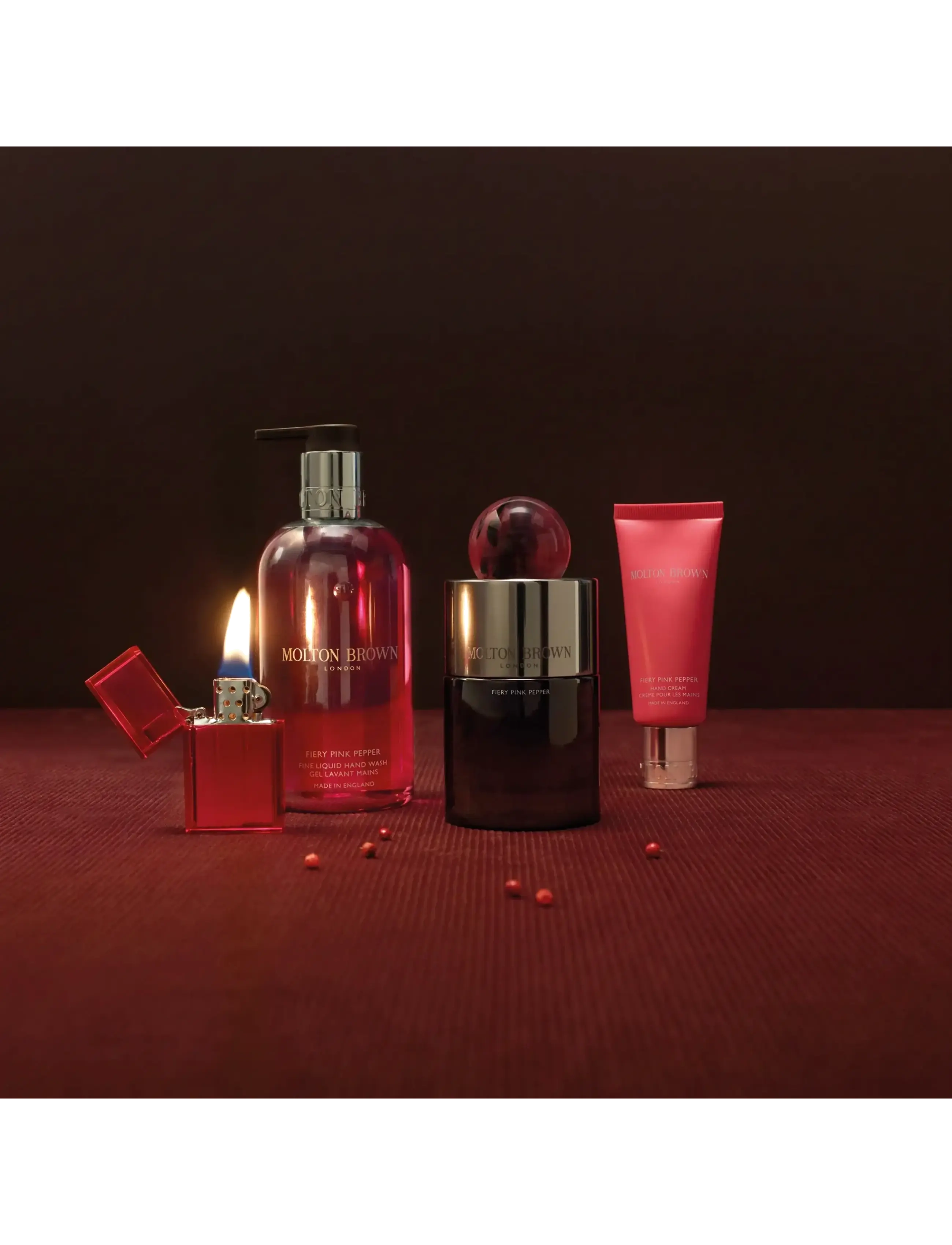 Molton Brown - Fiery Pink Pepper Fine Liquid Hand Wash - flytande tvål - clear - 5