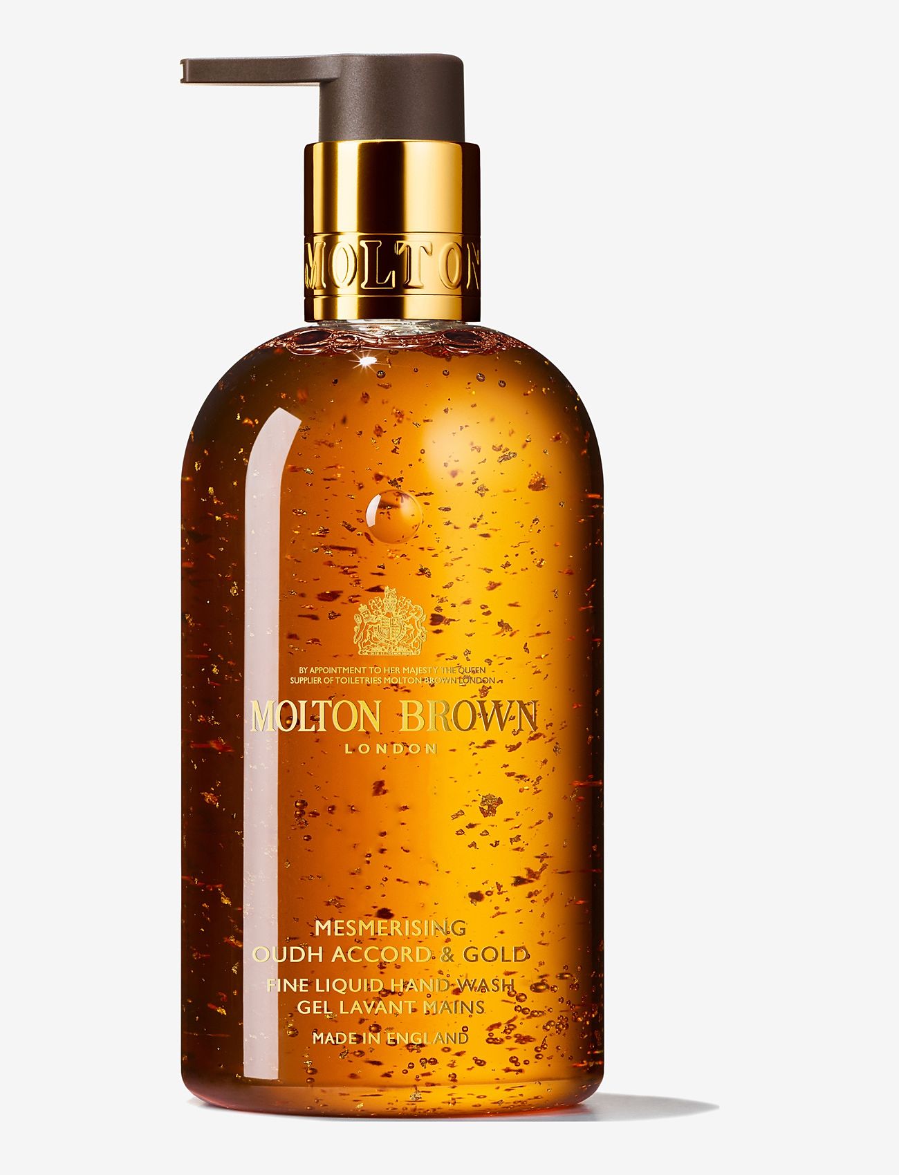 Molton Brown - Mesmerising Oudh Accord & Gold Fine Liquid Hand Wash - shower gel - clear - 0