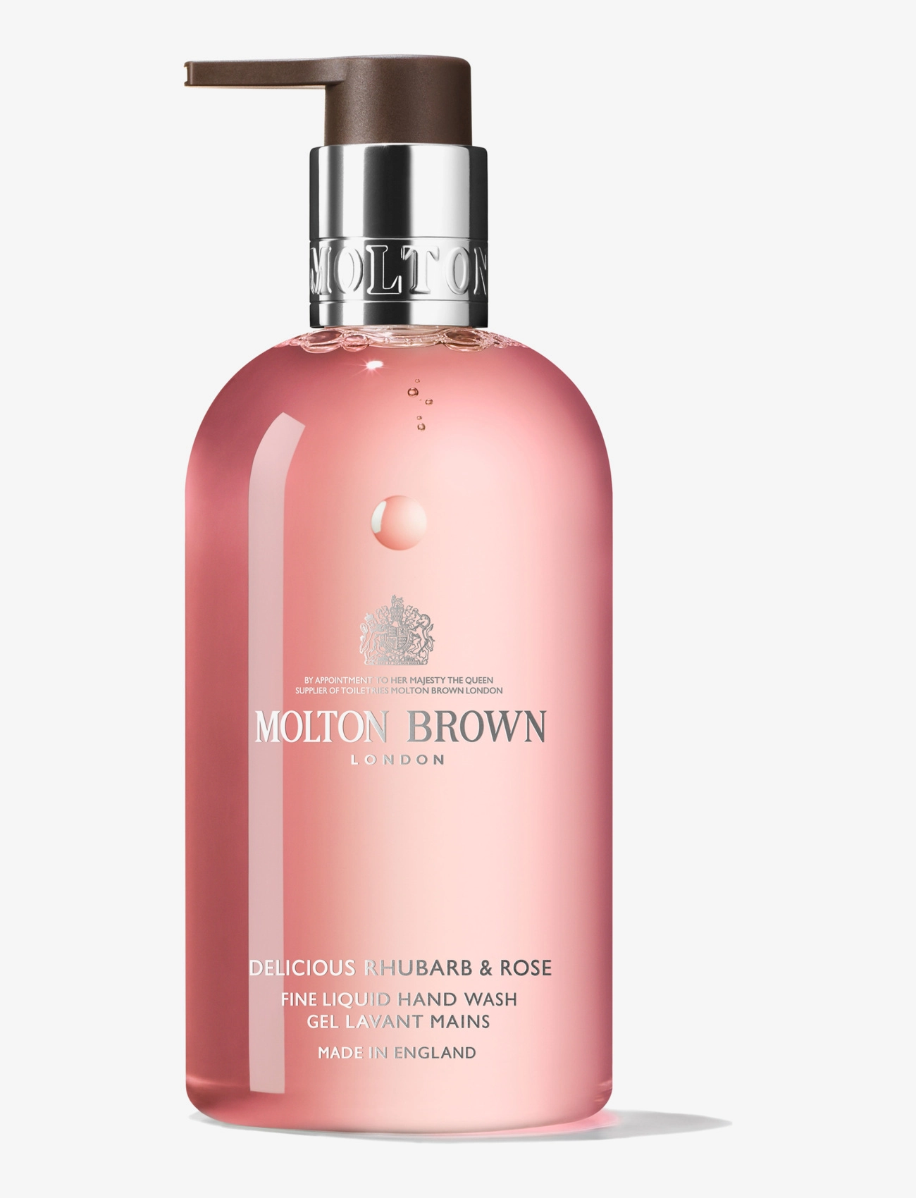 Molton Brown Delicious Rhubarb & Rose Fine Liquid Hand Wash, Flydende håndsæbe, Nude, Str: 300 ml