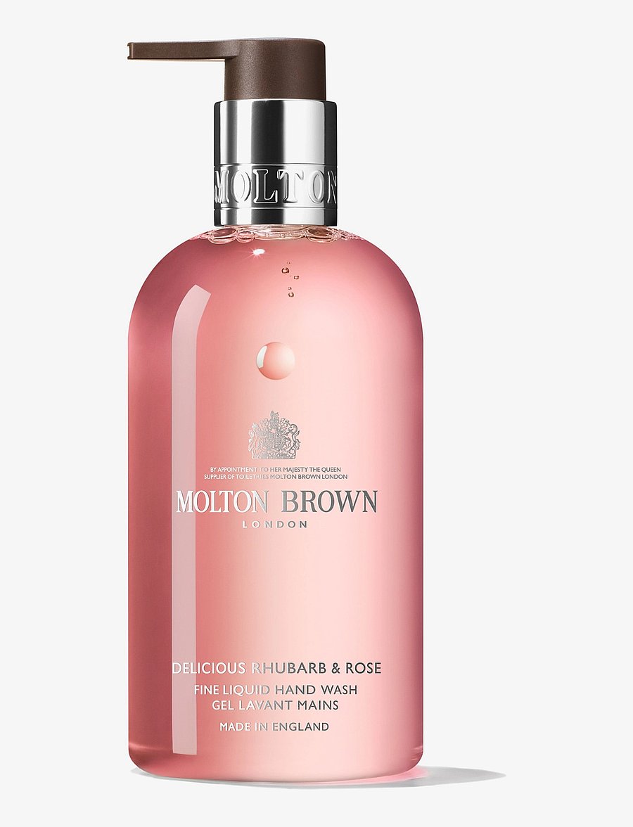 Molton Brown - Delicious Rhubarb & Rose Fine Liquid Hand Wash - vedelseebid - clear - 0