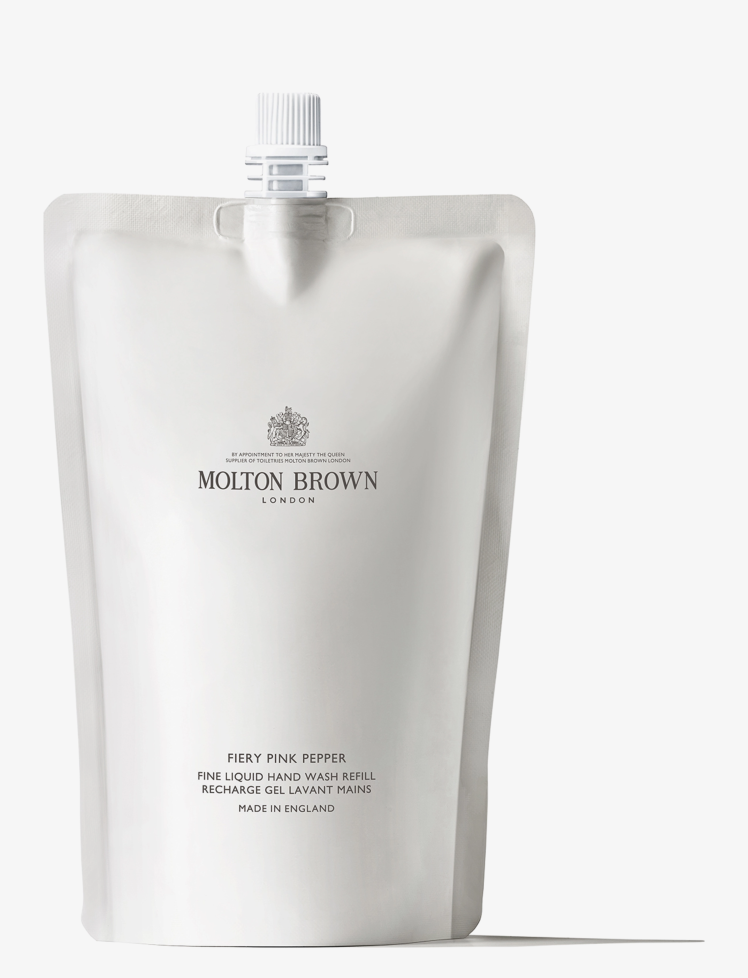 Molton Brown Fiery Pink Pepper Fine Liquid Hand Wash Refill, Håndsæbepåfyldning, Nude, Str: 400 ml