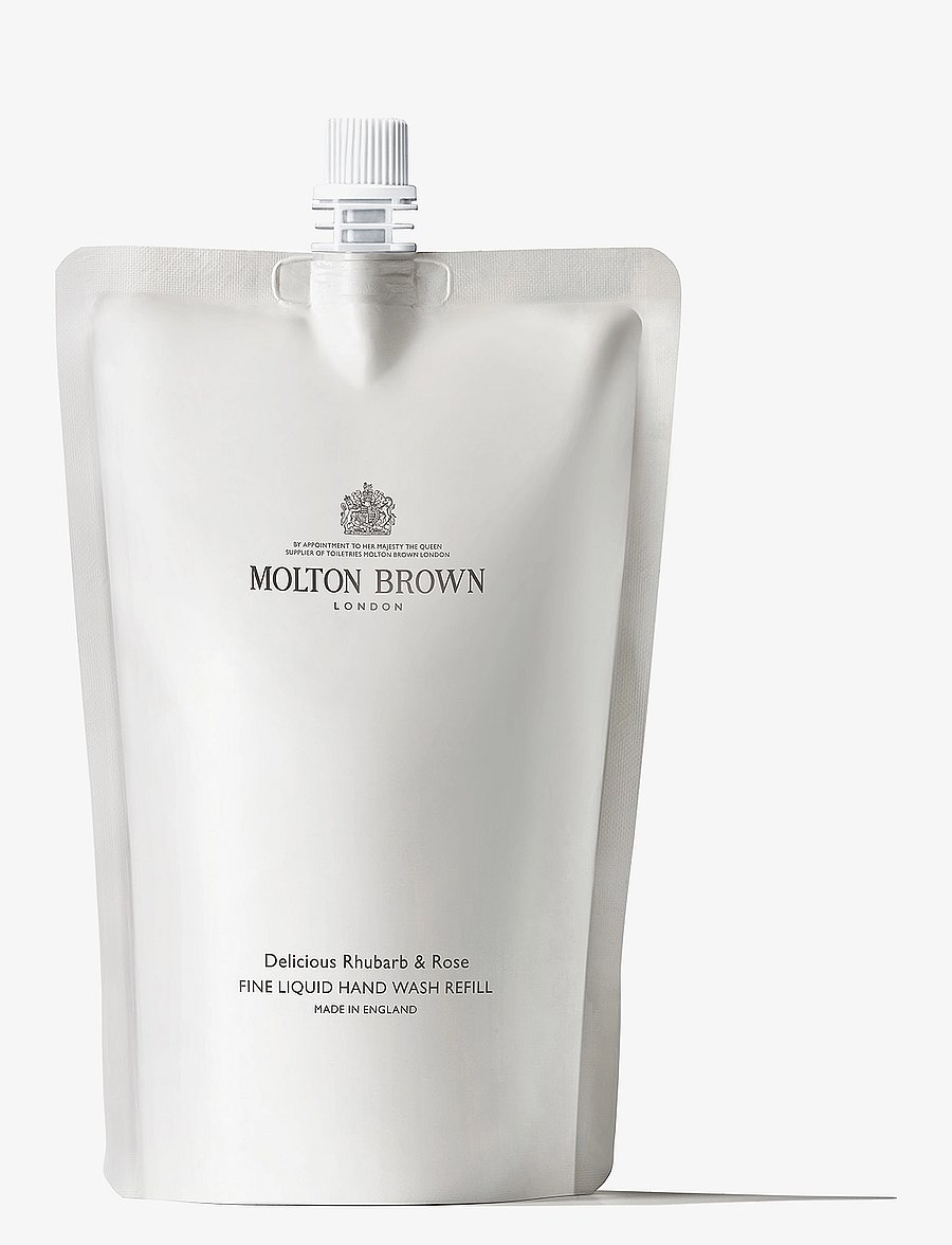 Molton Brown - Delicious Rhubarb & Rose Fine Liquid Hand Wash Refill - käteseebi täitepakid - clear - 0