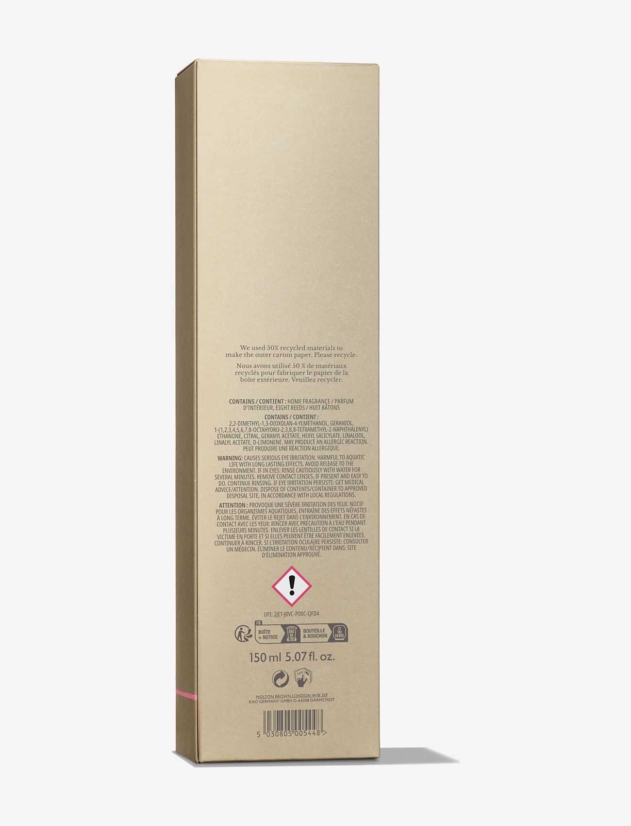 Molton Brown - Delicious Rhubarb & Rose Aroma Reeds Refill - dufte til hjemmet - brown - 4
