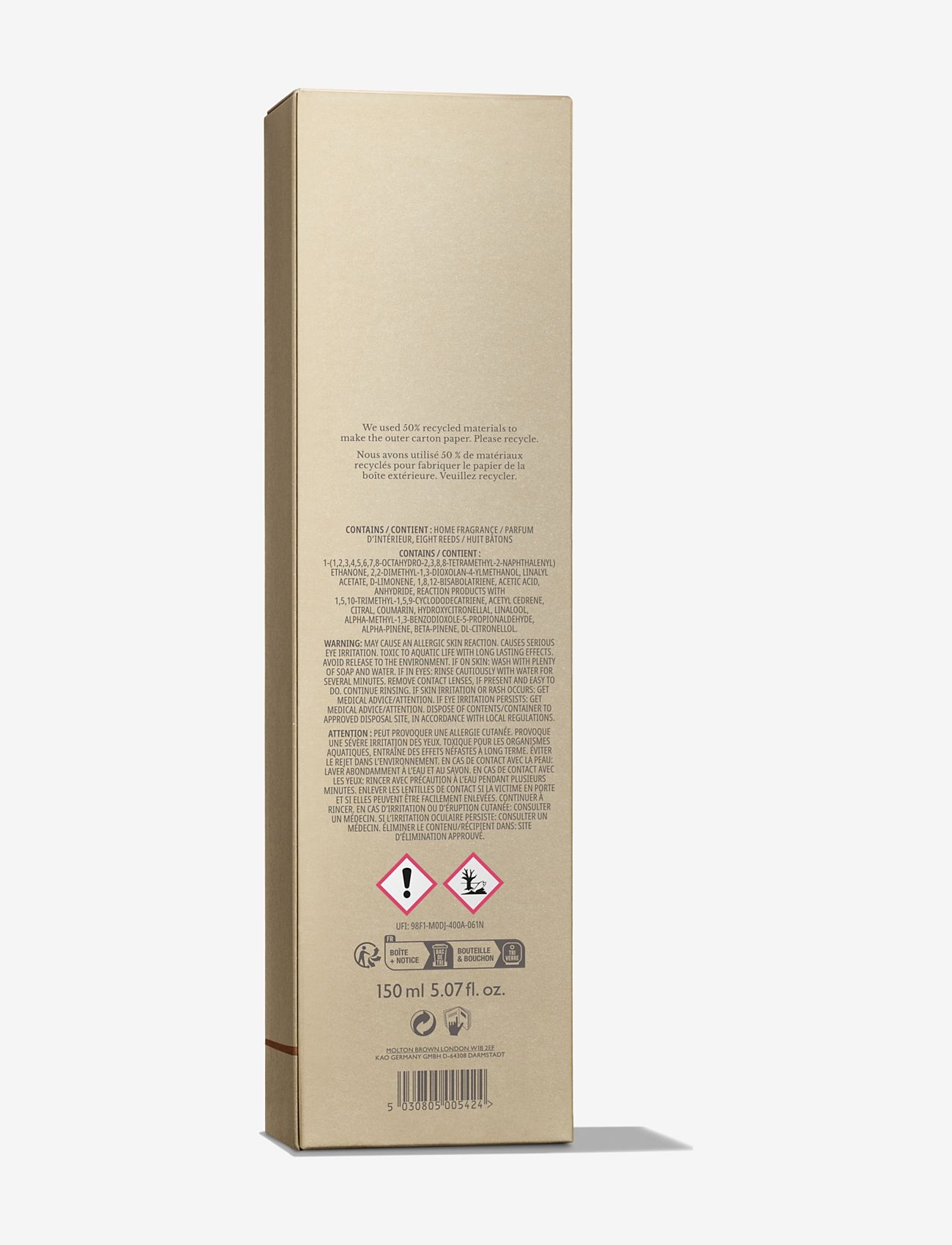 Molton Brown - Re-Charge Black Pepper Aroma Reeds Refill - brown - 4