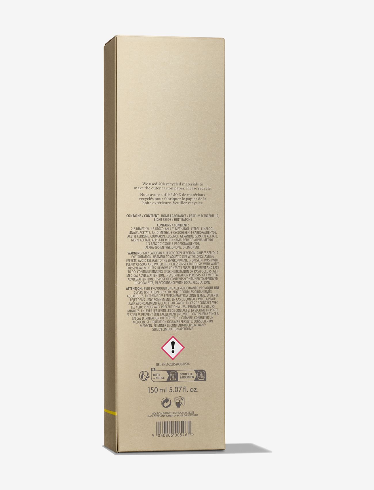 Molton Brown - Orange & Bergamot Aroma Reeds Refill - fragrance diffusers - brown - 5