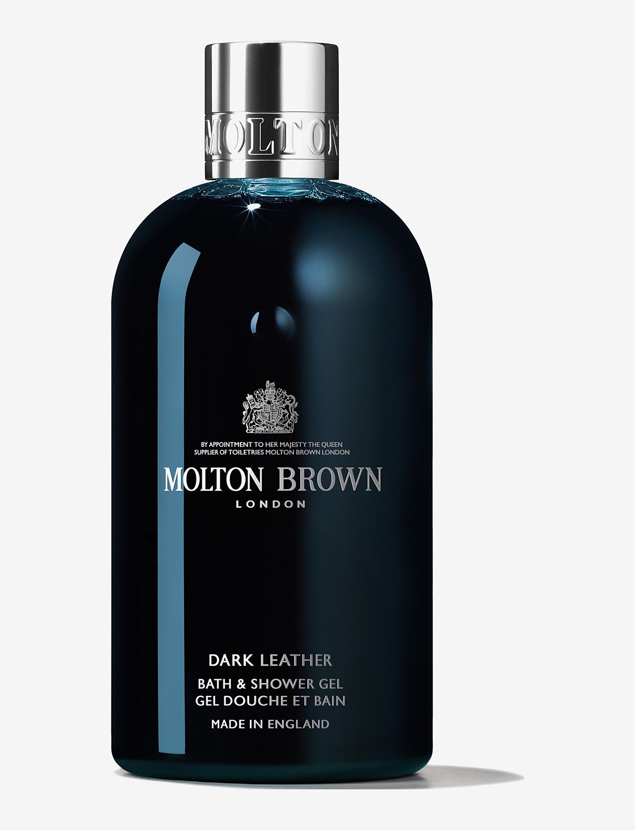 Molton Brown - Dark Leather Bath & Shower Gel - duschgel & duscholjor  - clear - 1