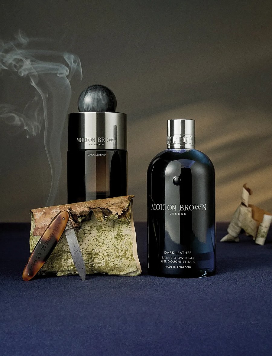 Molton Brown - Dark Leather Bath & Shower Gel - dušigeelid ja õlid - clear - 0