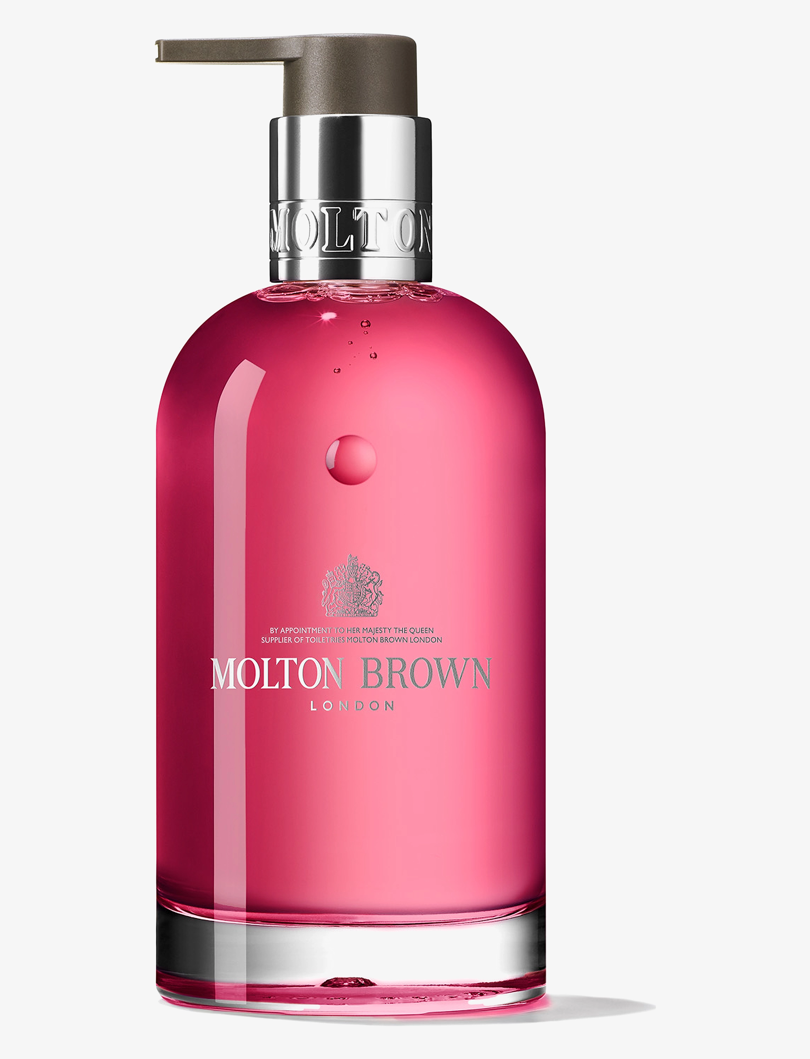 Molton Brown Fiery Pink Pepper Fine Liquid Hand Wash Glass Bottle, Flydende håndsæbe, Nude, Str: 200 ml