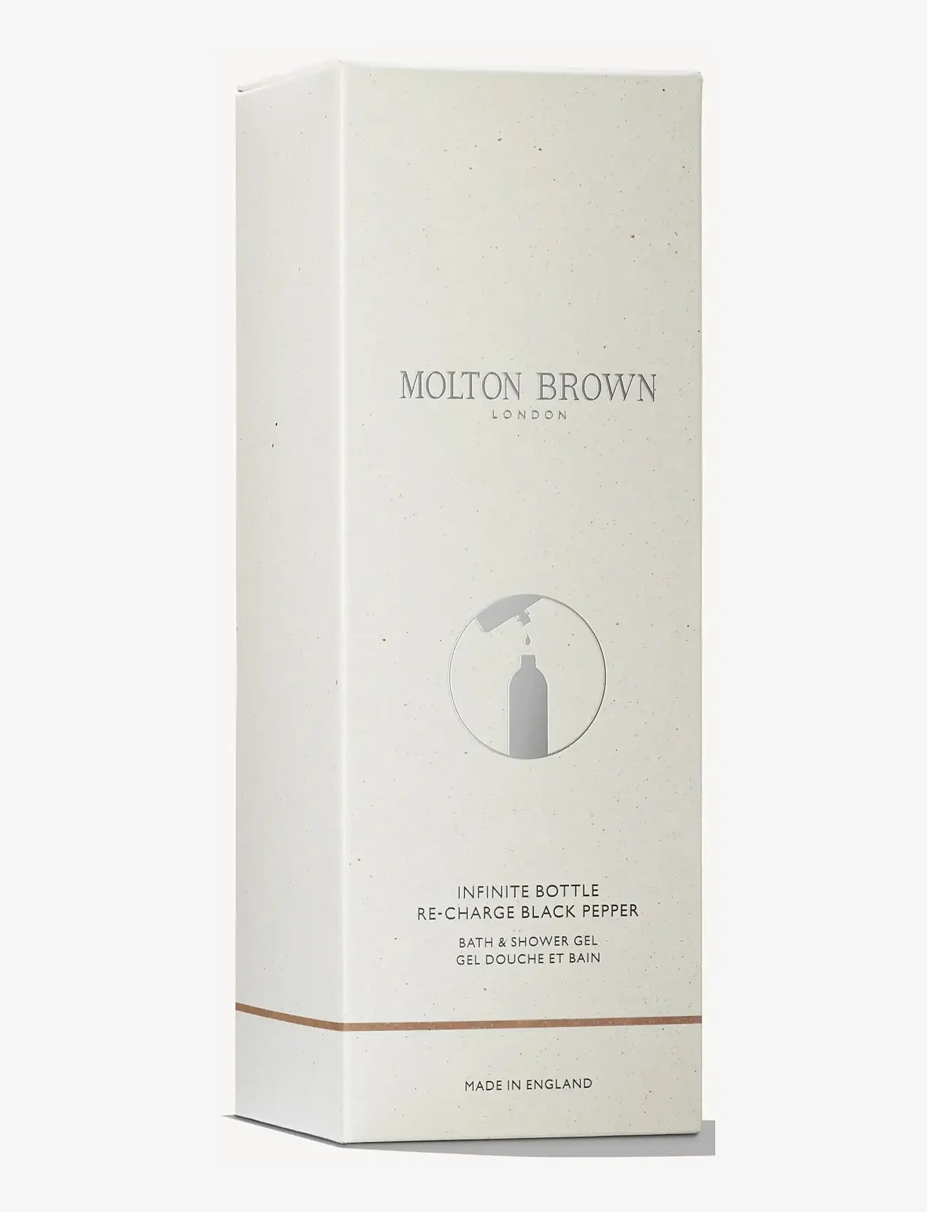 Molton Brown - Infinite Bottle Re-charge Black Pepper Bath & Shower Gel - shower gels - 1010 - 2