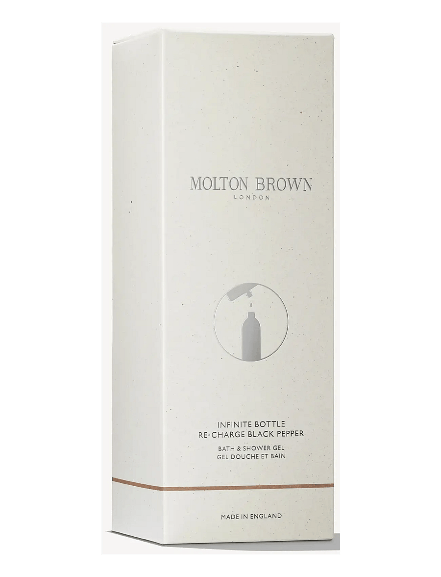 Molton Brown - Infinite Bottle Re-charge Black Pepper Bath & Shower Gel - vann ja dušš - 1010 - 2