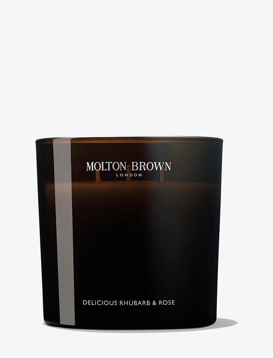 Molton Brown - Delicious Rhubarb & Rose Luxury Scented Candle - yli 50€ - clear - 0