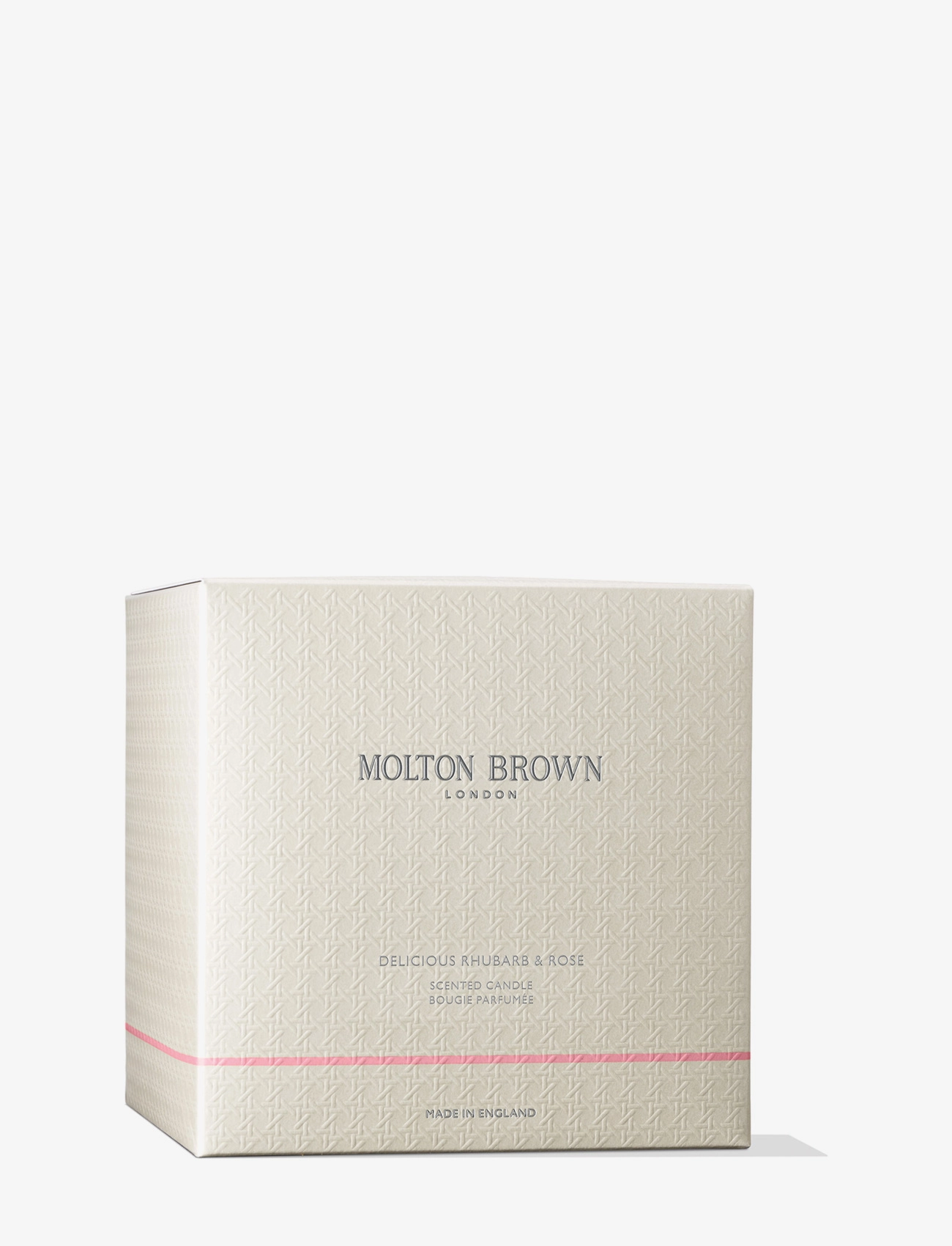 Molton Brown - Delicious Rhubarb & Rose Luxury Scented Candle - over 500 kr - clear - 3