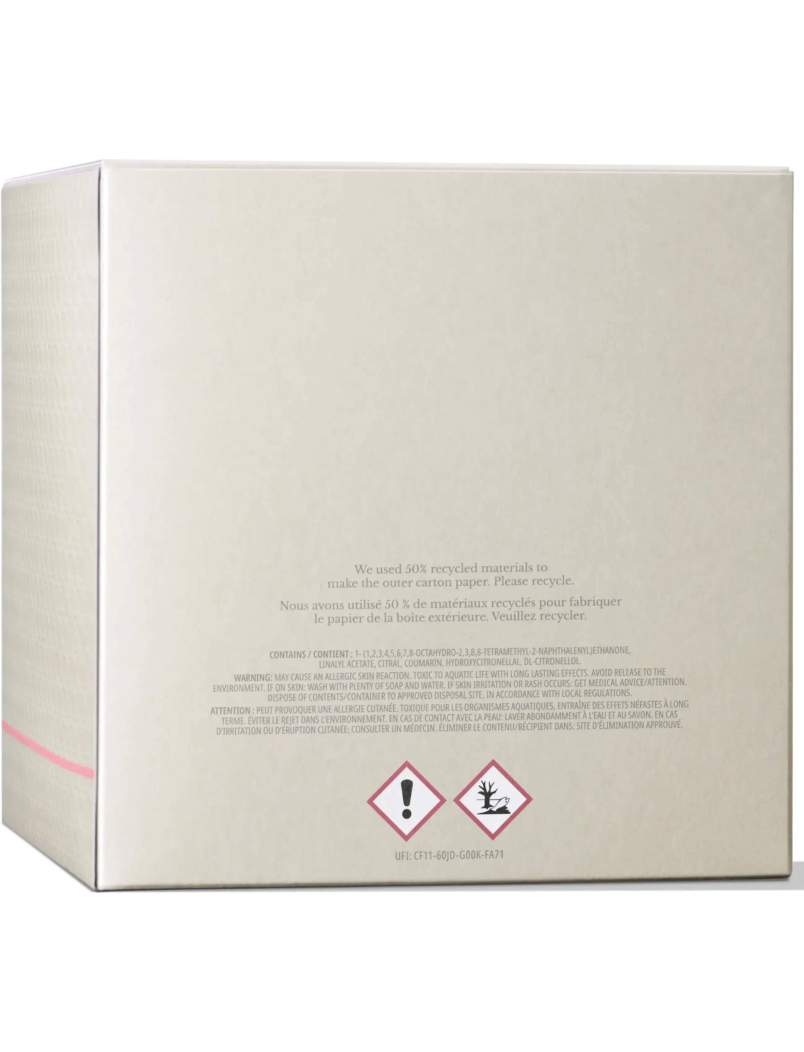 Molton Brown - Delicious Rhubarb & Rose Luxury Scented Candle - over 500 kr - clear - 4