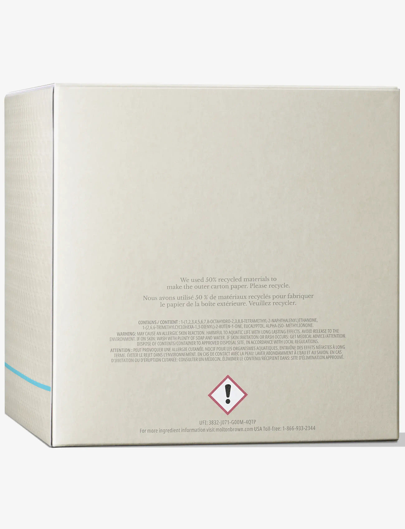 Molton Brown - Coastal Cypress & Sea Fennel Luxury Scented Candle - Över 500 kr - clear - 3