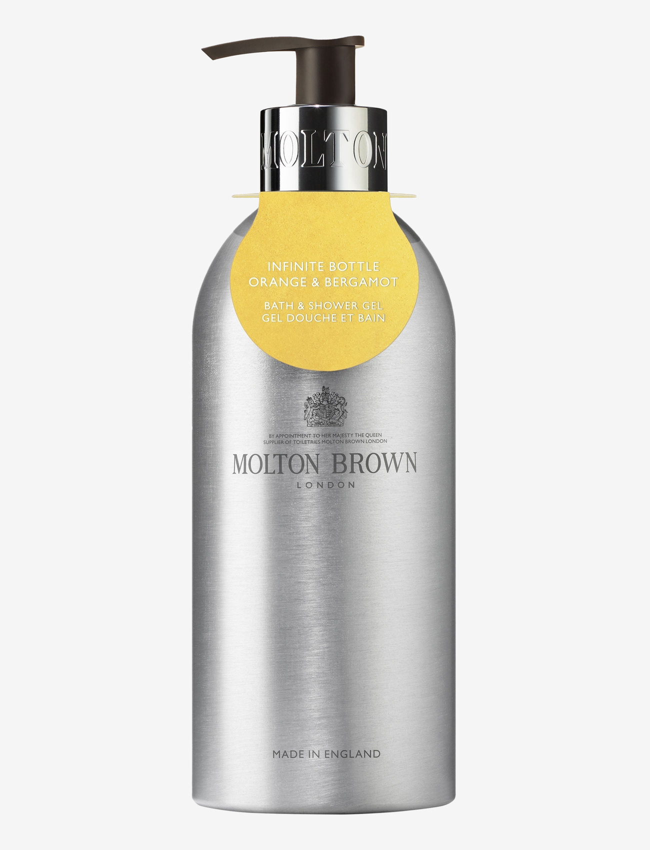 Molton Brown - Orange & Bergamot Infinite Bath & Shower Gel - shower gel & bruseolier - clear - 0