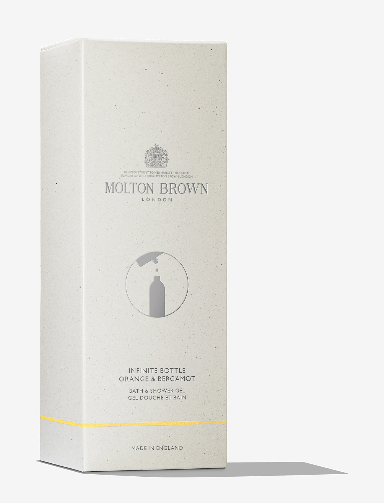 Molton Brown - Orange & Bergamot Infinite Bath & Shower Gel - shower gel & bruseolier - clear - 1