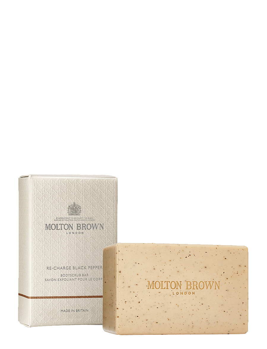 Molton Brown - Re-charge Black Pepper Bodyscrub Bar - keha koorimine - clear - 2