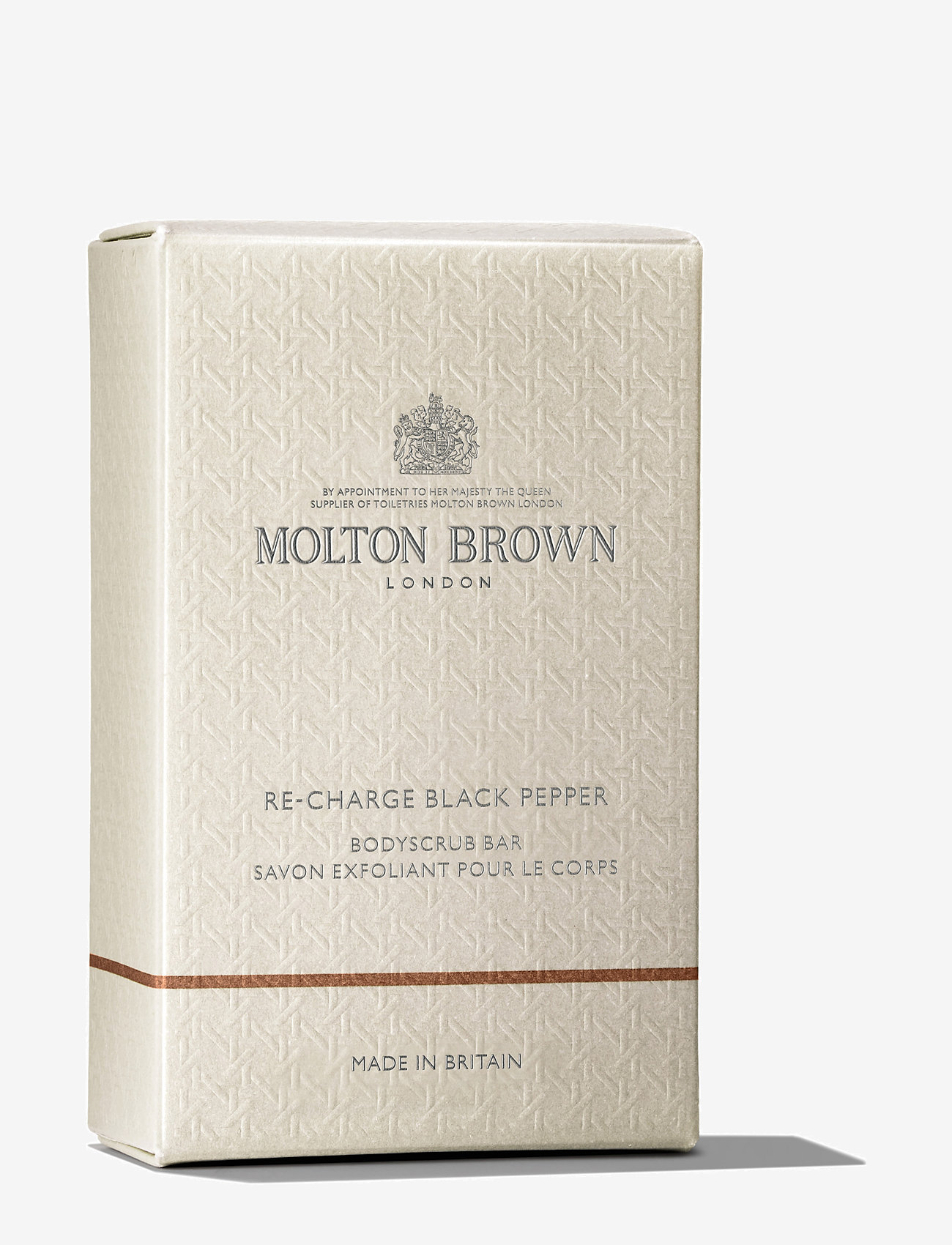 Molton Brown - Re-charge Black Pepper Bodyscrub Bar - skrub & exfoliering - krop - clear - 3