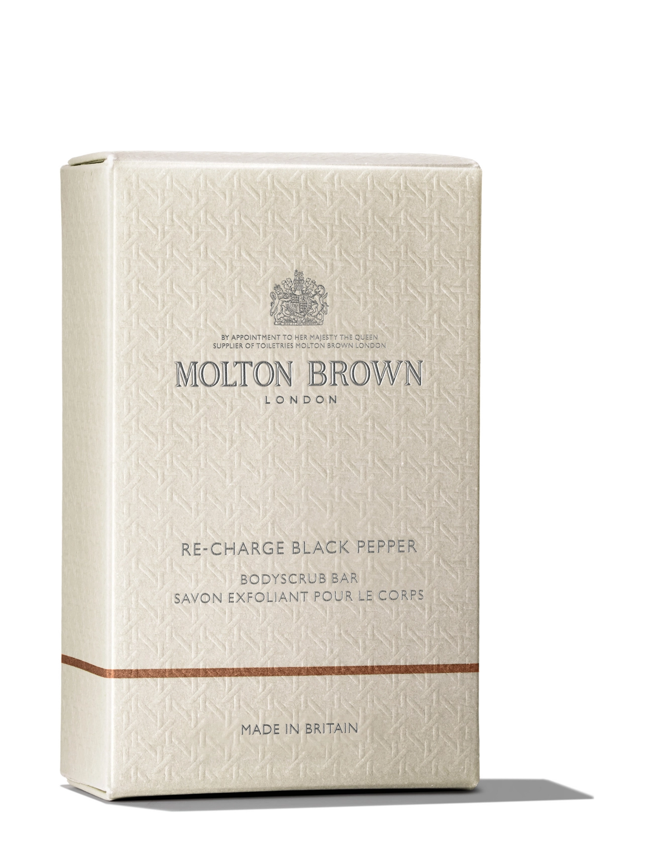 Molton Brown - Re-charge Black Pepper Bodyscrub Bar - skrubb & exfoliators - kropp  - clear - 3