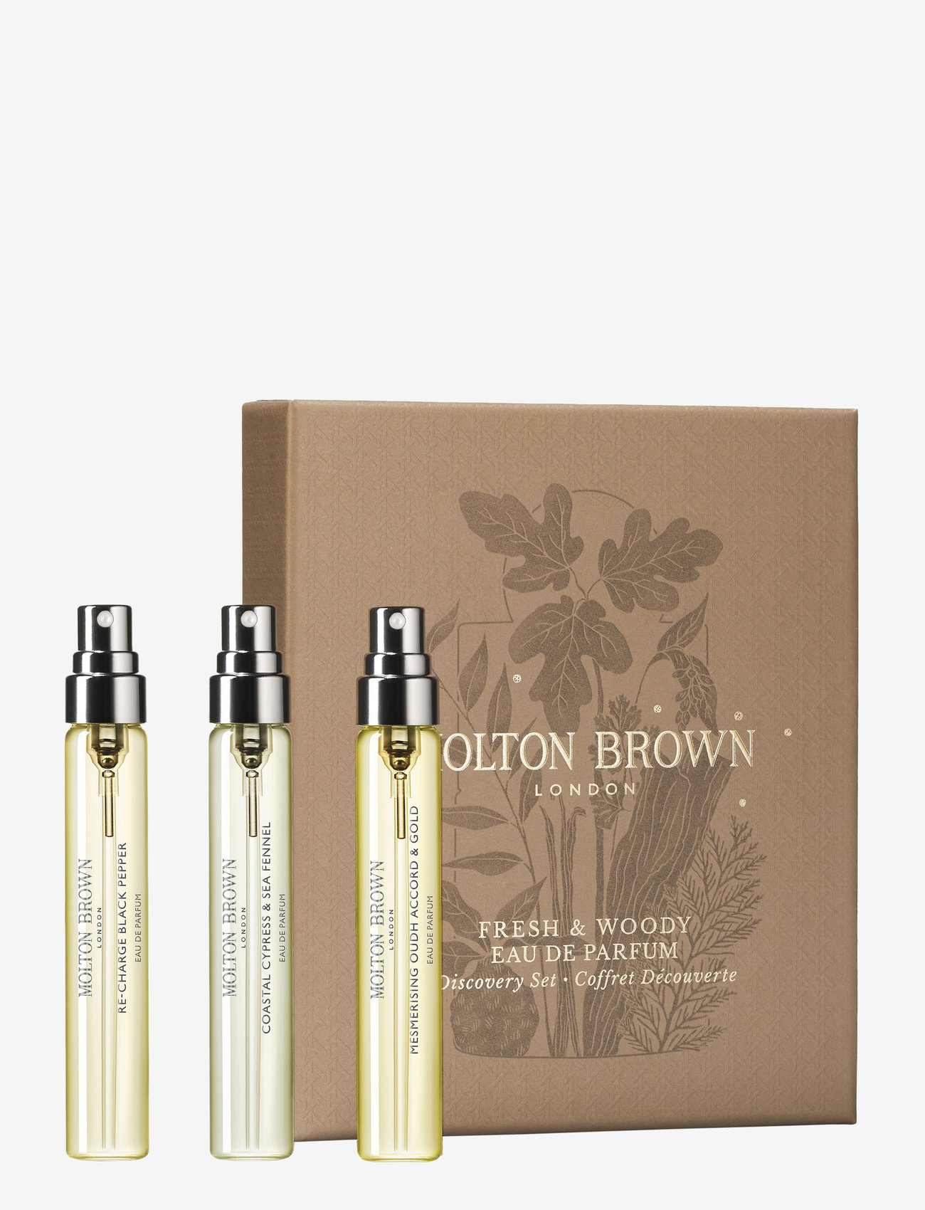 Molton Brown - Woody & Aromatic EdP Discovery Set - for him - clear - 0