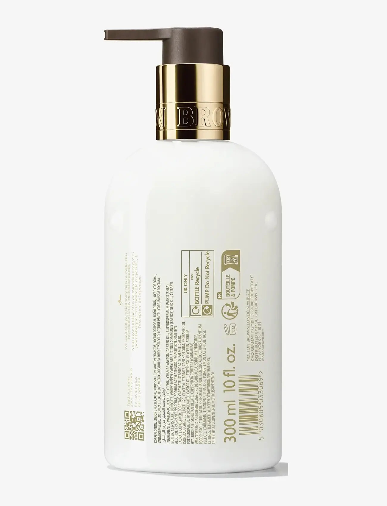 Molton Brown - Vintage With Elderflower Body Lotion - lotion & creme - clear - 1