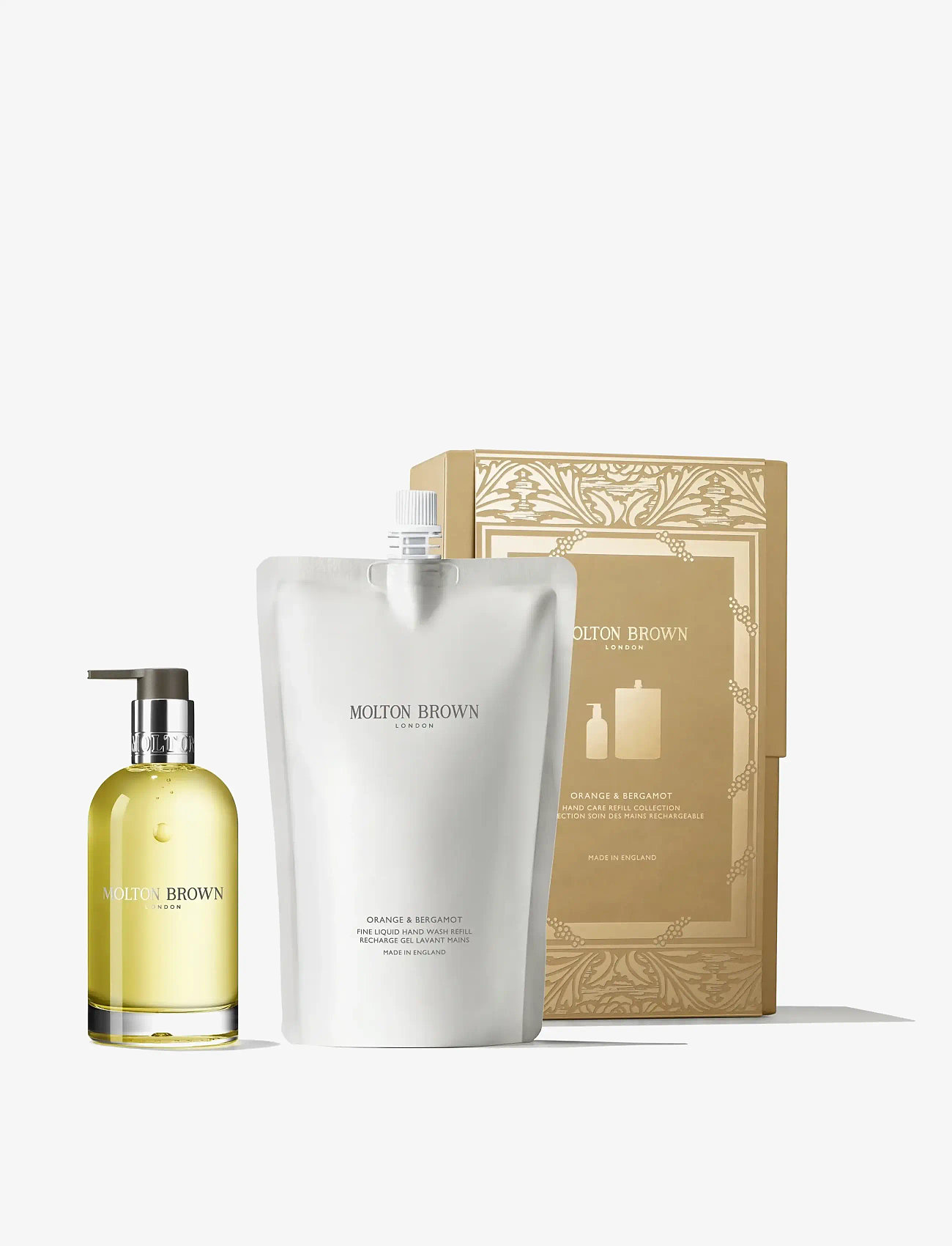 Molton Brown - Gift Set Orange&Bergamot Hand Care Set - gåvoset - clear - 0