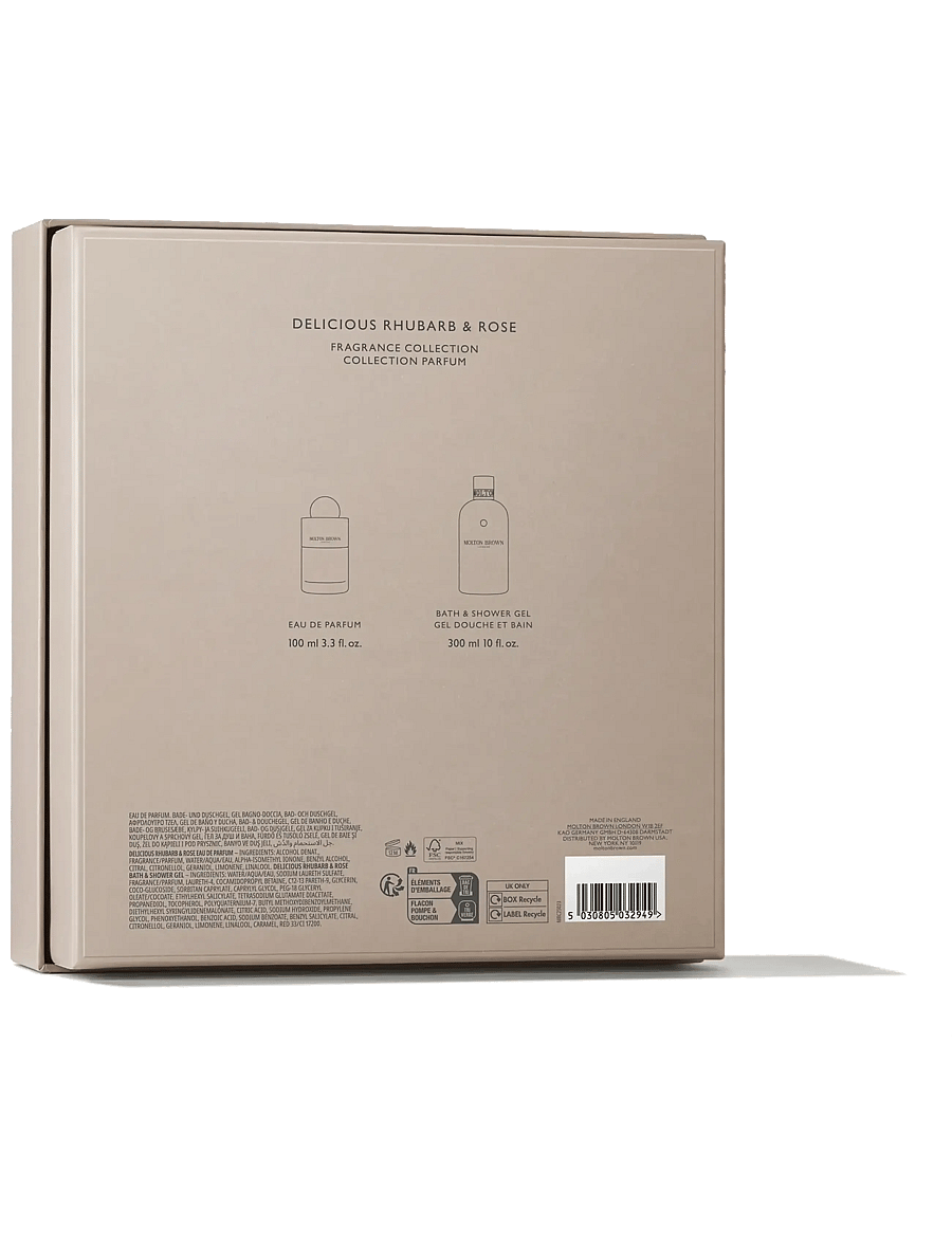 Molton Brown - Gift Set Delicious Rhubarb & Rose Fragrance Set EdP + Bath & Shower Gel - clear - 2