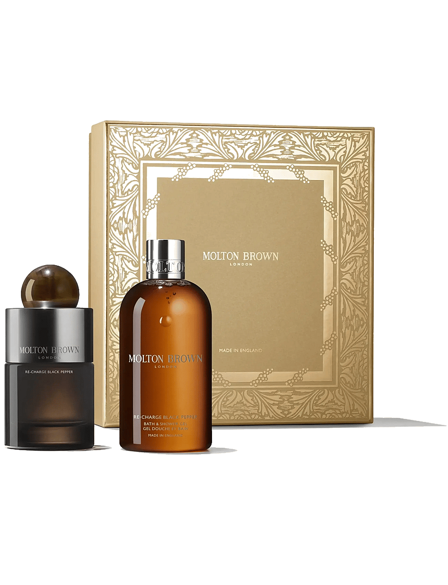 Molton Brown - Gift Set Re-charge Black Pepper Fragrance Set EdP + Bath & Shower Gel - clear - 0