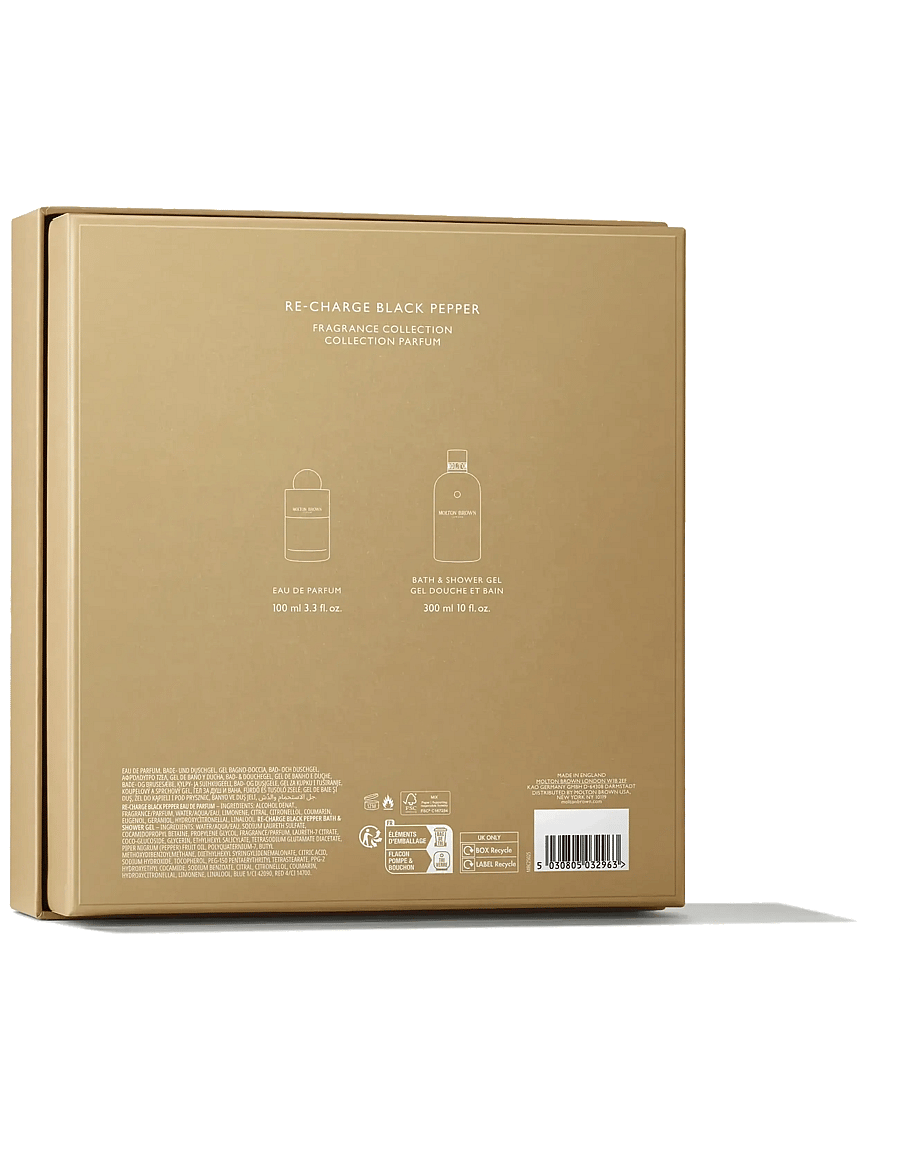 Molton Brown - Gift Set Re-charge Black Pepper Fragrance Set EdP + Bath & Shower Gel - clear - 2