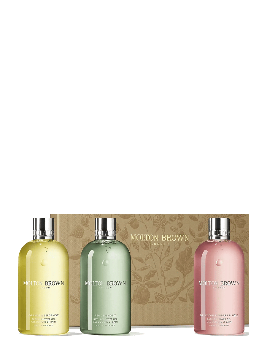 Molton Brown - Gift Set Floral & Green Body Care Collection - shower gel & bruseolier - no color - 0