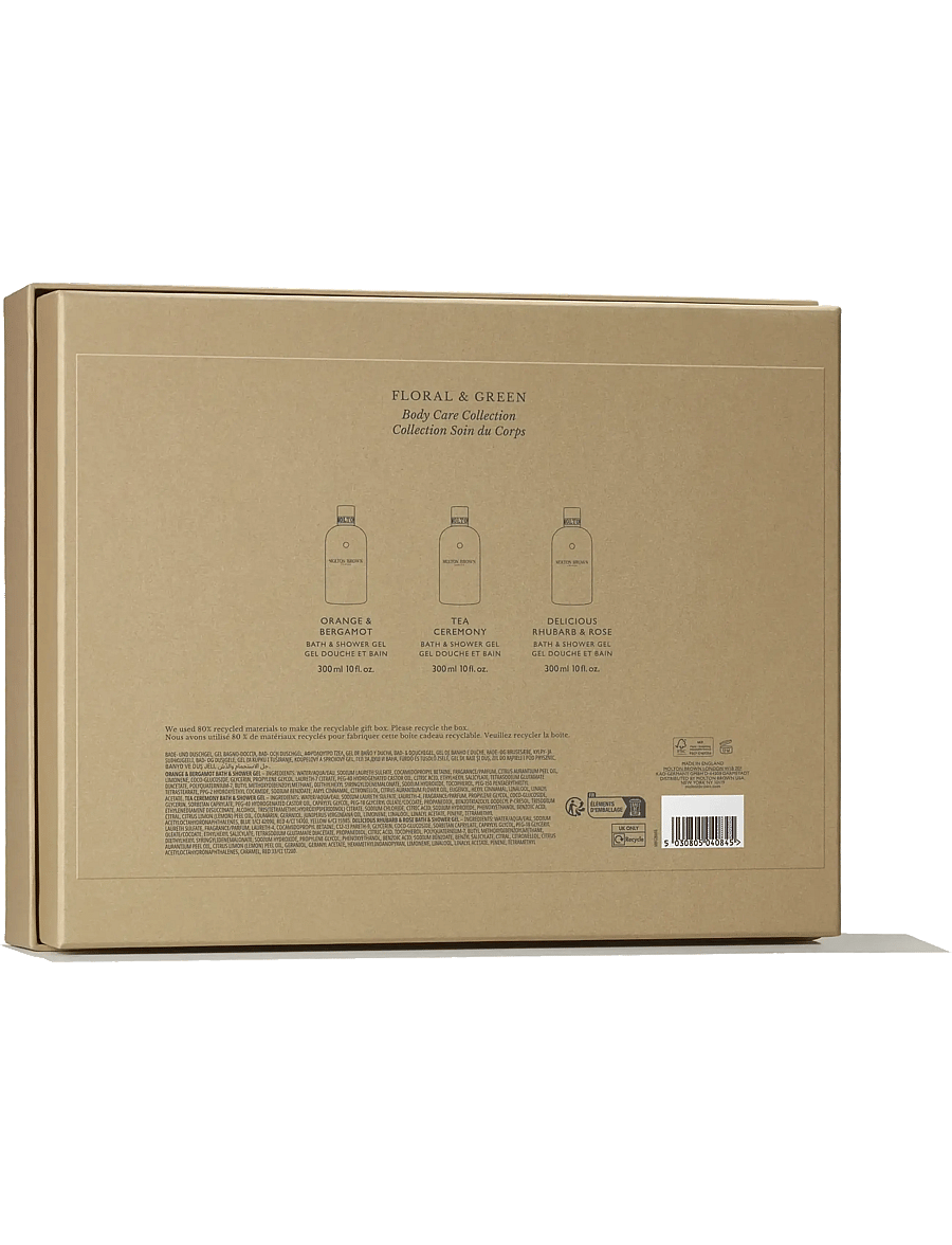 Molton Brown - Gift Set Floral & Green Body Care Collection - shower gel & bruseolier - no color - 2