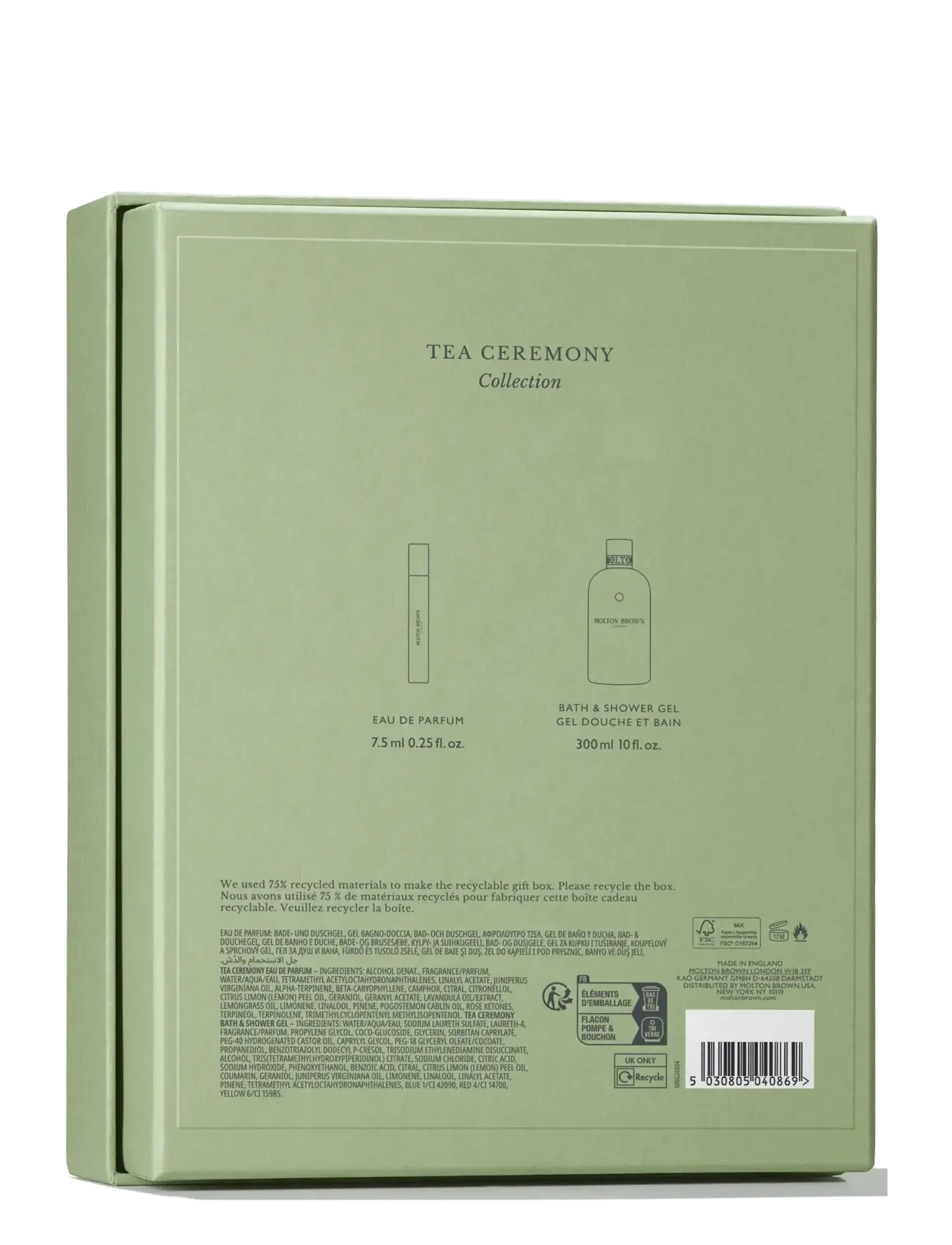 Molton Brown - Gift Set Tea Ceremony Collection - duschgel & duscholjor  - no color - 2