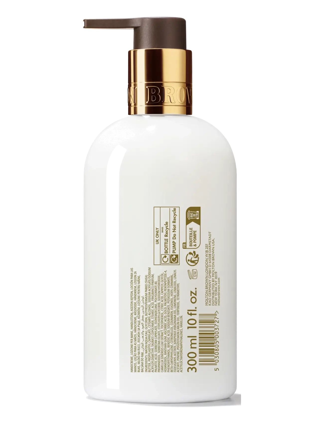 Molton Brown - Mesmerising Oudh Accord & Gold Hand Lotion - håndcremer - no color - 1