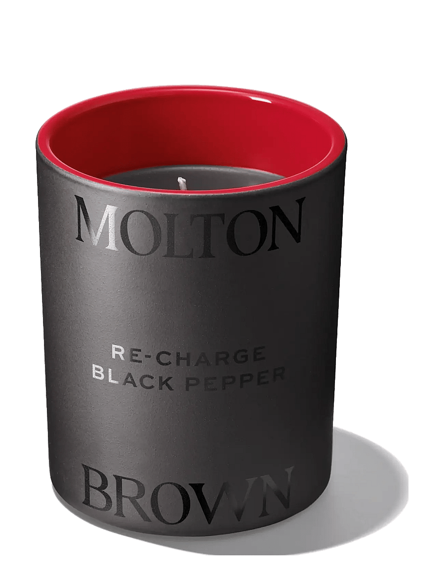 Molton Brown - Re-Charge Black Pepper Scented Candle Limited Edition Design - clear - 1