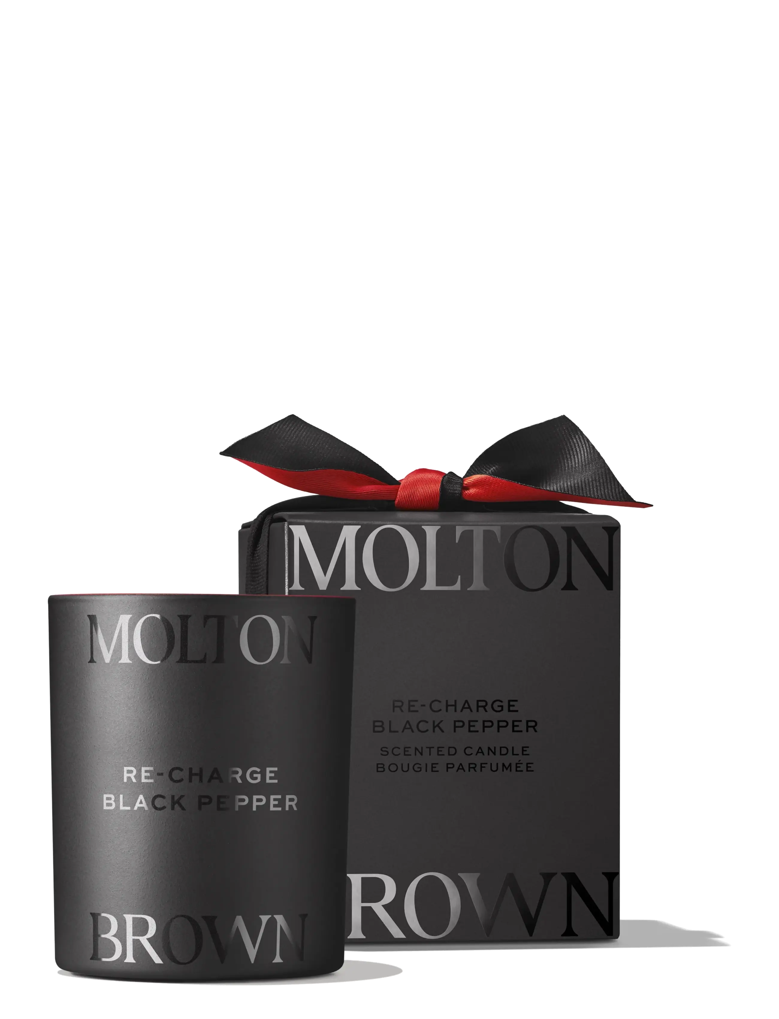 Molton Brown - Re-Charge Black Pepper Scented Candle Limited Edition Design - clear - 2
