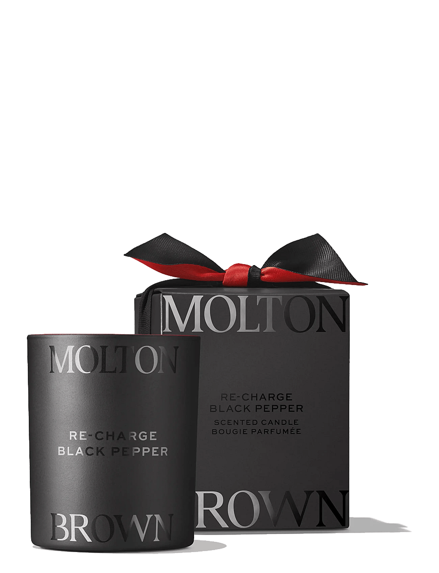 Molton Brown - Re-Charge Black Pepper Scented Candle Limited Edition Design - clear - 2