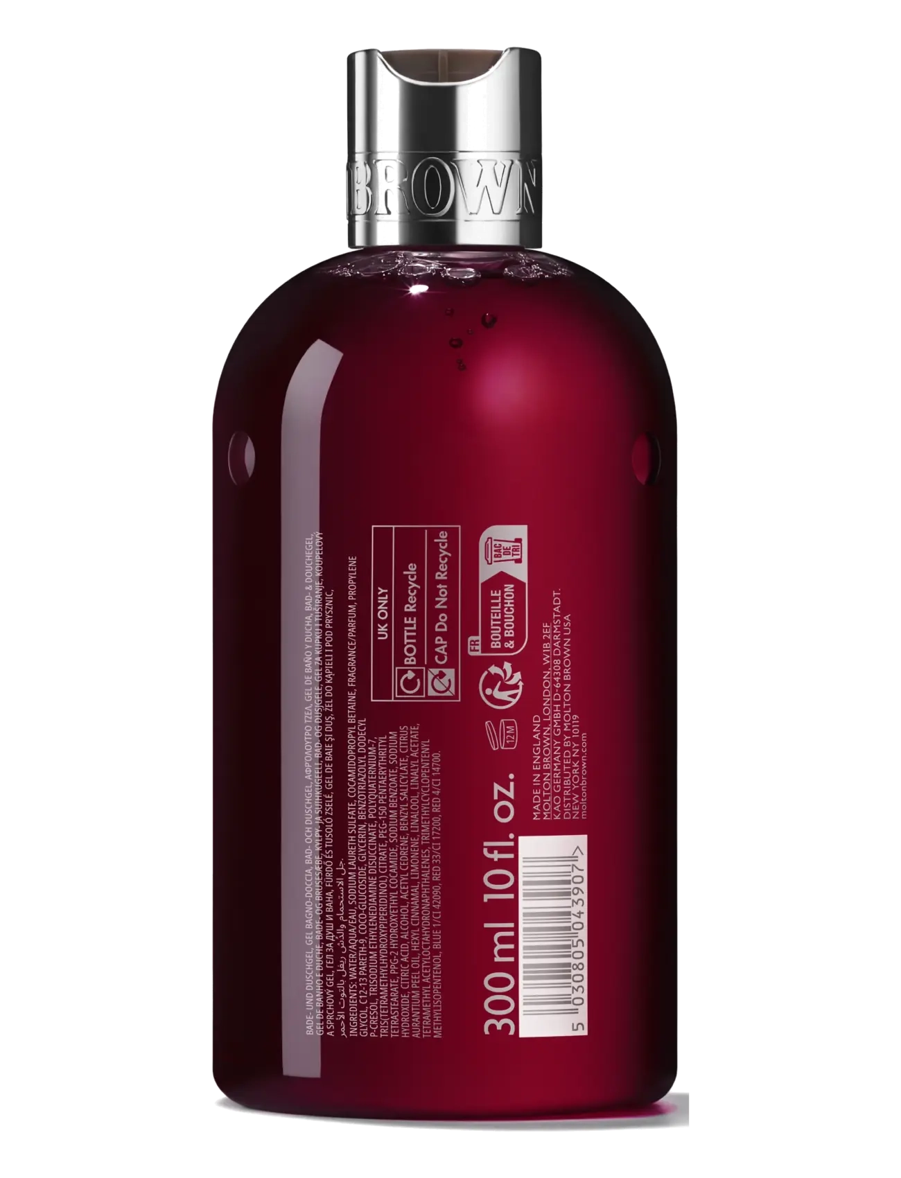 MOLTON BROWN Red Berry Revel Bath & Shower Gel kroppsvård dam – bild 2