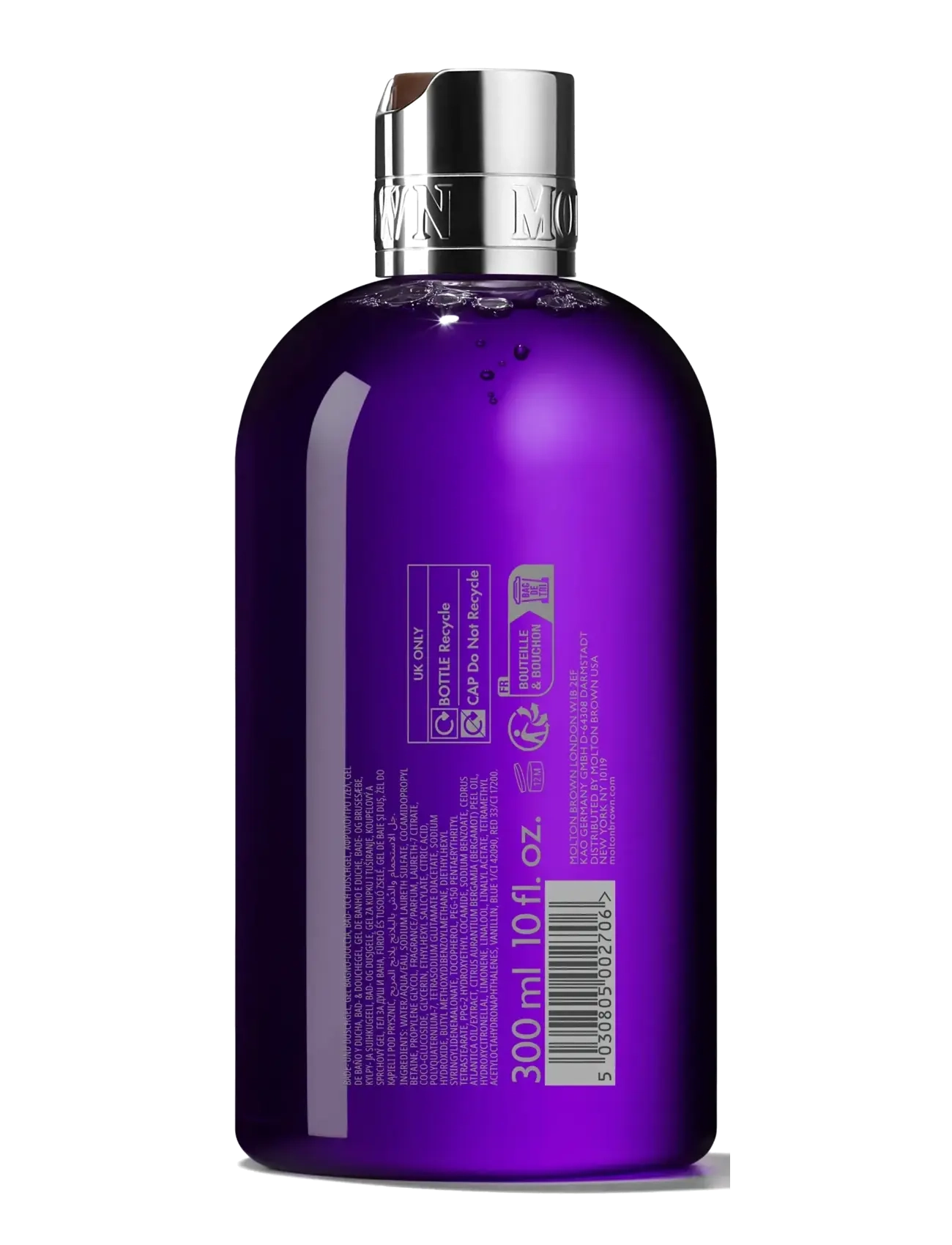 Molton Brown - Relaxing Ylang-Ylang Bath & Shower Gel 300ml - shower gel & bruseolier - clear - 1