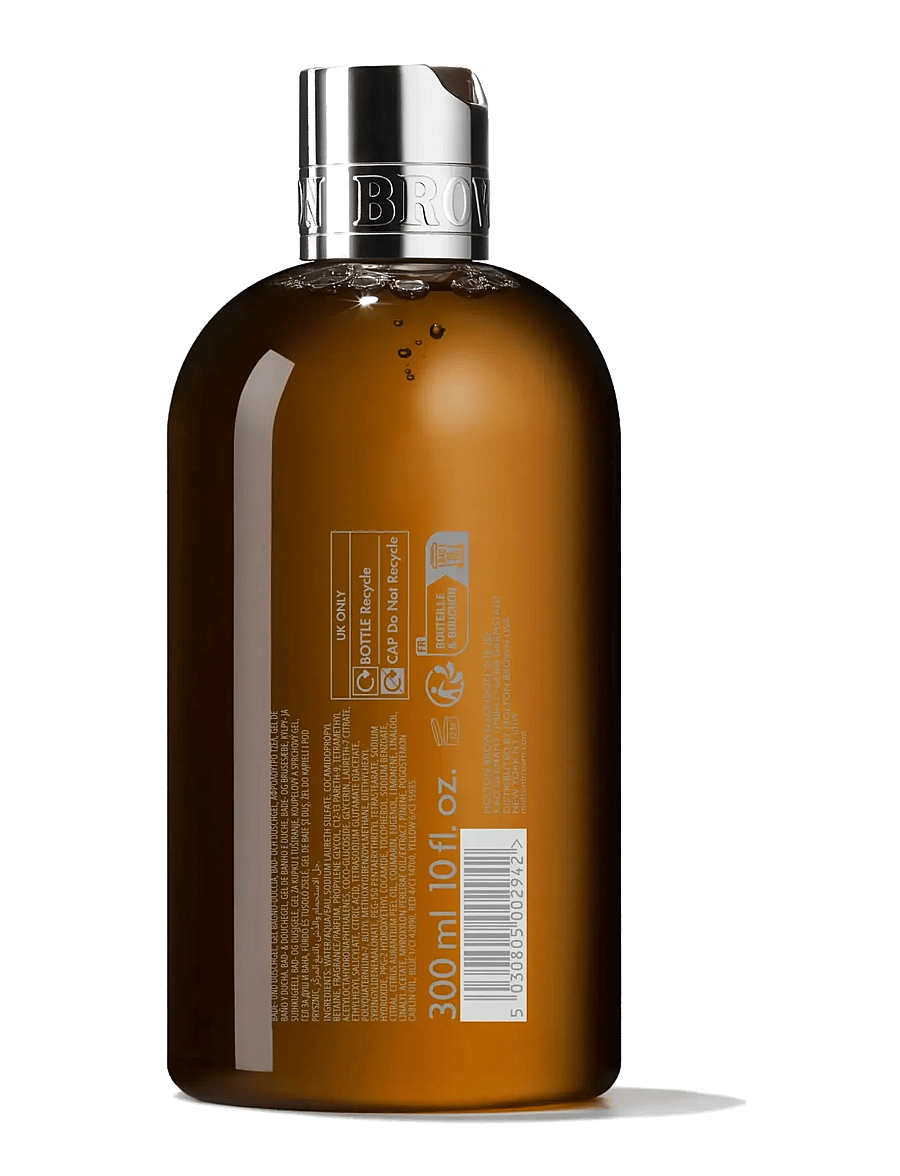 Molton Brown - Tobacco Absolute Bath & Shower Gel 300ml - vann ja dušš - clear - 1