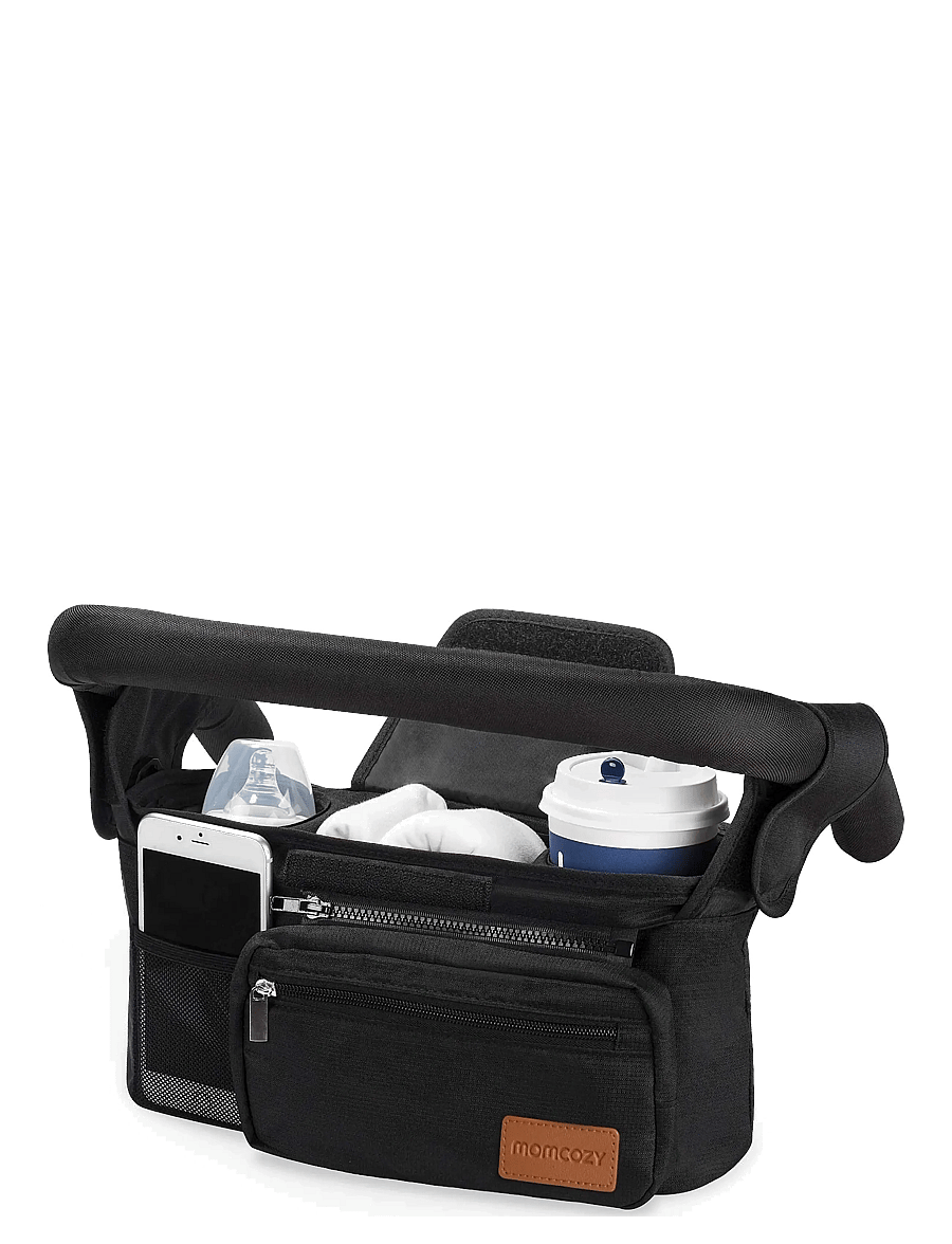 Momcozy - Momcozy Cup Holders Stroller Organizer - black - 1