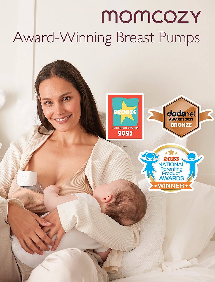 Momcozy - Momcozy S12 Pro Double Packs Wearable Breast Pump White - tires-lait & accessoires - white - 0